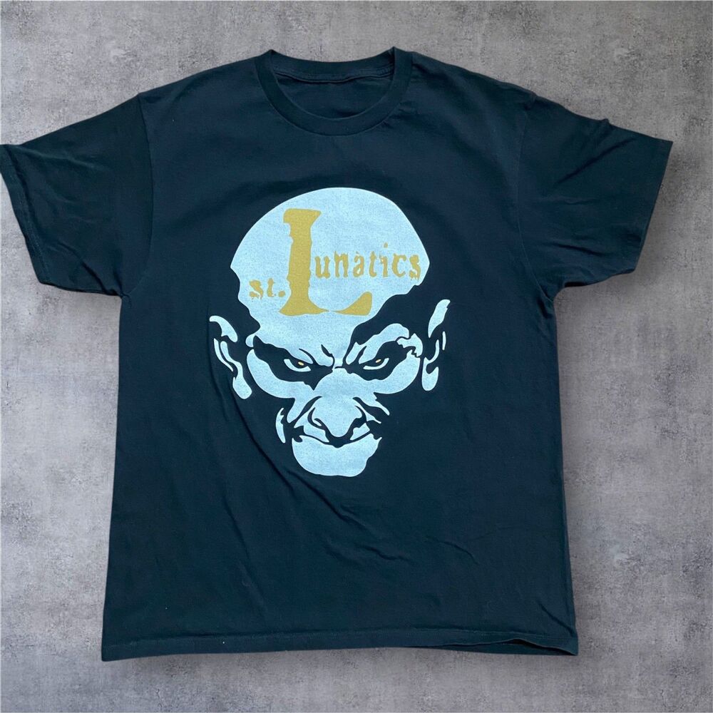 St. Lunatics Where The Party At 2025 World Tour Concert Rap Tee Black Men's M